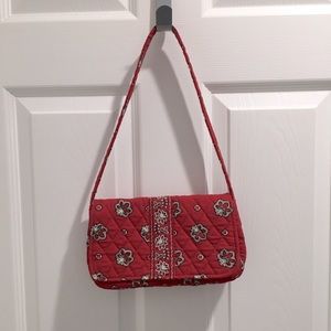 Vera Bradley Retired Red Bandana Quilt Purse